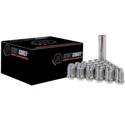 WEST COAST WHEEL ACCESSORIES - W56015S - Wheel Lug Nut pa1