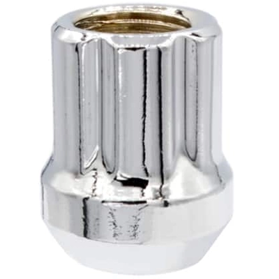 WEST COAST WHEEL ACCESSORIES - DPC1014STO - Open Bulge Acorn Spline Lug Nut pa1