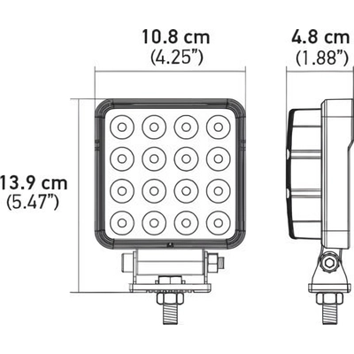 Lampe de travail by HELLA - 357106002 pa6