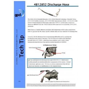 Ligne de décharge by GLOBAL PARTS DISTRIBUTORS pa5