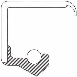 Front Crankshaft Seal by NATIONAL OIL SEALS pa2