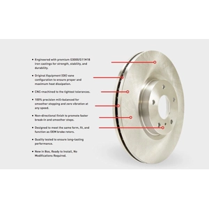 Front Disc Brake Rotor by DYNAMIC FRICTION COMPANY pa3