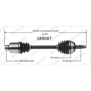 Arbre CV neuf by WORLDPARTS pa2