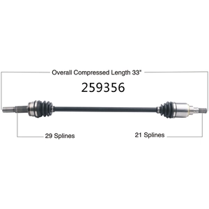 New CV Shaft by WORLDPARTS pa1