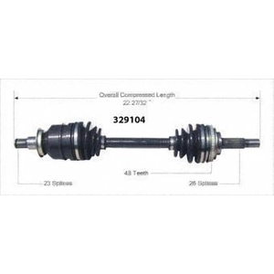 New CV Shaft by WORLDPARTS pa1