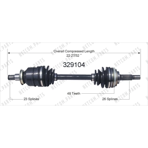 New CV Shaft by WORLDPARTS pa2