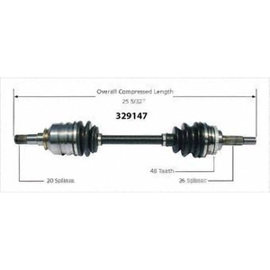 New CV Shaft by WORLDPARTS pa1