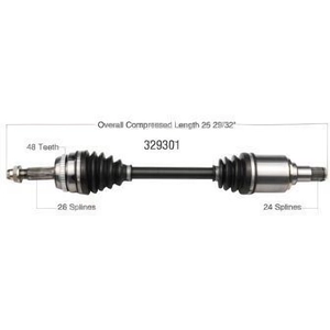 New CV Shaft by WORLDPARTS pa1