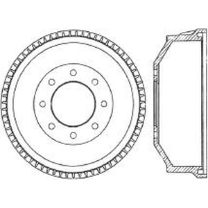 Tambour de frein arrière by CENTRIC PARTS pa2