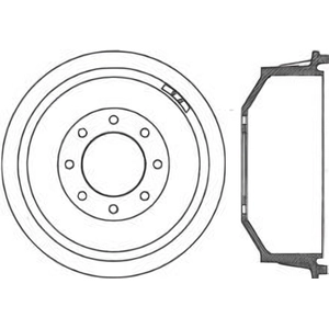 Tambour de frein arrière by CENTRIC PARTS pa2