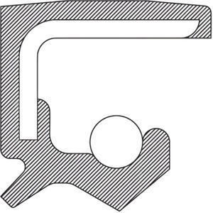 Rear Output Shaft Seal by NATIONAL OIL SEALS pa5