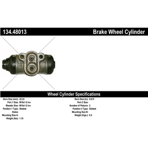 Cylindre de roue arrière droite by CENTRIC PARTS pa2