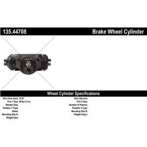 Cylindre de roue arrière by CENTRIC PARTS pa1