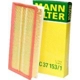 Purchase Top-Quality MANN-FILTER - C37-153/1 - Filtre à air pa3