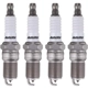 Purchase Top-Quality AUTOLITE - XP104 - Autolite Iridium XP Plug (Pack of 4) pa11