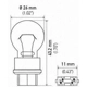 Purchase Top-Quality Backup Light by HELLA - 3157TB pa25