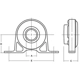 Purchase Top-Quality Roulement de support central by SKF - HB88562 pa5