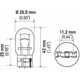 Purchase Top-Quality Daytime Running Light (Pack of 10) by HELLA - 7443 pa5