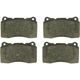Purchase Top-Quality Front Disc Pads by AGNA BRAKES - PLD1119CM 2