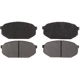 Purchase Top-Quality Front Semi Metallic Pads by WORLDPARTS SYNERGY - WSD784AMH 3