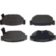 Purchase Top-Quality Rear Premium Semi Metallic Pads by BENDIX - SBM2225 2