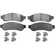 Purchase Top-Quality Rear Semi Metallic Pads by WORLDPARTS SYNERGY - WSD1307MH 1