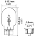 Purchase Top-Quality Directional Signal Indicator (Pack of 10) by HELLA - 194 pa48