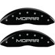 Purchase Top-Quality Disc Brake Caliper Cover by MGP CALIPER COVERS - 32006SMOPBK pa3