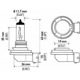 Purchase Top-Quality HELLA - H11 - Driving And Fog Light pa3