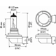 Purchase Top-Quality Driving And Fog Light by HELLA - H11P50 pa11