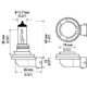 Purchase Top-Quality Driving And Fog Light by HELLA - H11P50 pa4