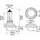 Purchase Top-Quality Driving And Fog Light by HELLA - H11P50TB pa2