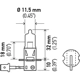 Purchase Top-Quality Driving And Fog Light by HELLA - H3HD pa2