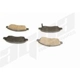 Purchase Top-Quality Plaquettes avant en céramique  by AGNA BRAKES - PLD1592C pa1