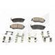 Purchase Top-Quality Plaquettes avant en céramique  by AGNA BRAKES - PLD815AC pa1