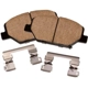 Purchase Top-Quality Front Ceramic Pads by AKEBONO - ASP1745 pa6