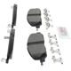 Purchase Top-Quality Front Ceramic Pads by BOSCH pa5