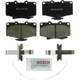 Purchase Top-Quality BOSCH - BC611 - Plaquettes avant en céramique  pa1