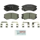 Purchase Top-Quality Front Ceramic Pads by BOSCH - BC924 pa2