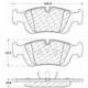 Purchase Top-Quality Front Ceramic Pads by CENTRIC PARTS - 103.05580 pa6