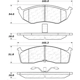 Purchase Top-Quality Front Ceramic Pads by CENTRIC PARTS - 103.05910 pa3