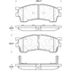 Purchase Top-Quality Front Ceramic Pads by CENTRIC PARTS pa7