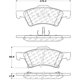 Purchase Top-Quality Front Ceramic Pads by CENTRIC PARTS - 103.08570 pa2