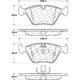 Purchase Top-Quality Front Ceramic Pads by CENTRIC PARTS - 103.09460 pa1