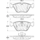 Purchase Top-Quality Front Ceramic Pads by CENTRIC PARTS - 103.09460 pa3