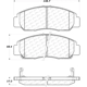 Purchase Top-Quality Front Ceramic Pads by CENTRIC PARTS - 103.09590 pa4