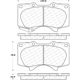 Purchase Top-Quality Plaquettes avant en céramique  by CENTRIC PARTS - 103.09760 pa3