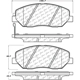 Purchase Top-Quality Front Ceramic Pads by CENTRIC PARTS - 103.13840 pa8