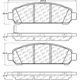 Purchase Top-Quality Plaquettes avant en céramique  by CENTRIC PARTS - 103.14010 pa8