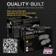 Purchase Top-Quality Plaquettes avant en céramique  by QUALITY-BUILT - 1003-0611C pa2